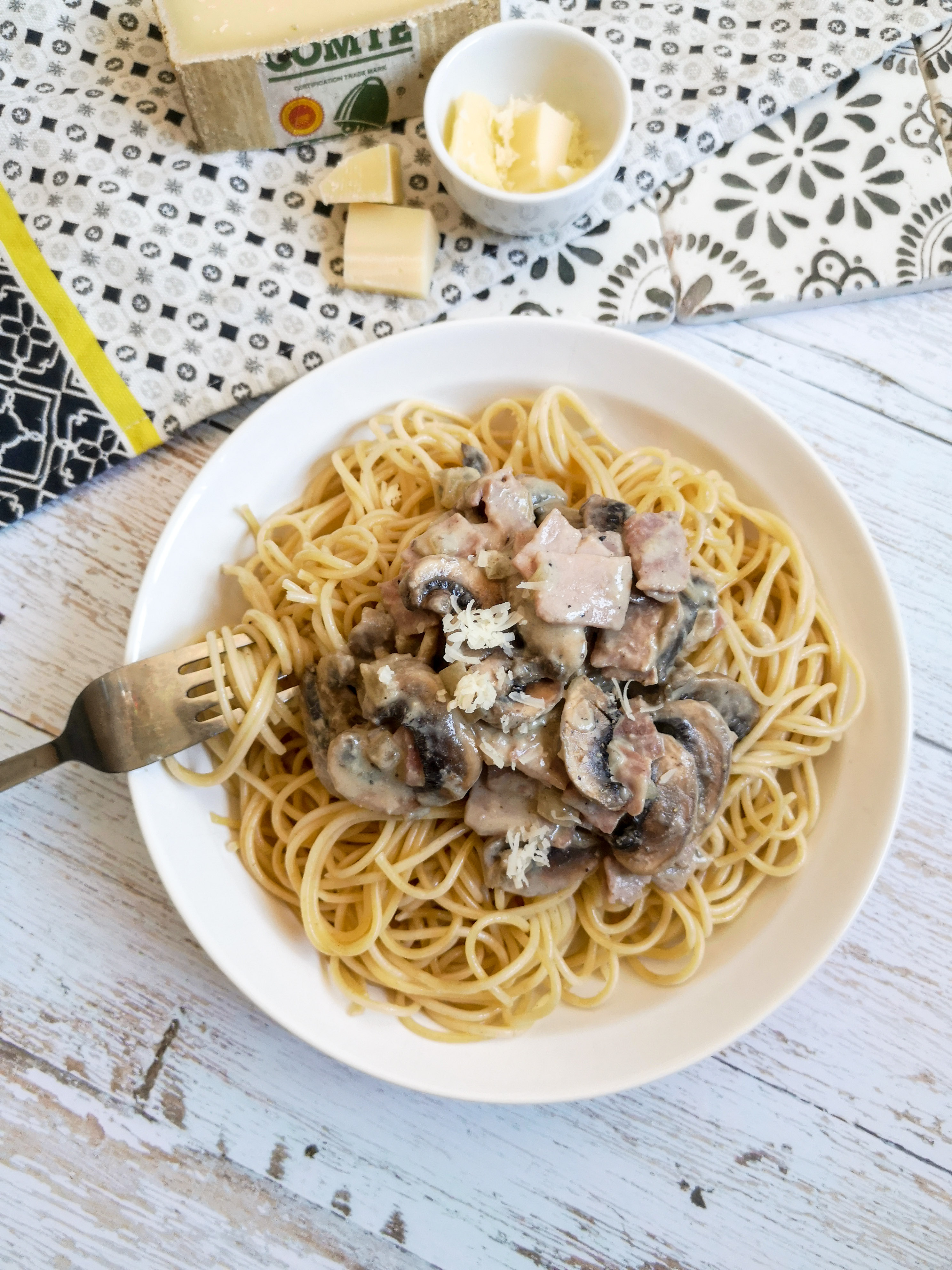 Carbonara légère 